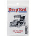 Deep Red Stamps - Cling Mounted Rubber Stamp - Old Mail Truck