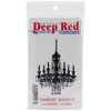 Deep Red Stamps - Cling Mounted Rubber Stamp - Chandelier Silhouette