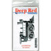 Deep Red Stamps - Cling Mounted Rubber Stamp - Locomotive
