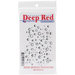 Deep Red Stamps - Cling Mounted Rubber Stamp - Water Droplets Background