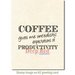 Deep Red Stamps - Cling Mounted Rubber Stamp - Coffee Productivity