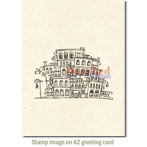 Deep Red Stamps - Cling Mounted Rubber Stamp - Village Shoppes