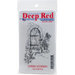 Deep Red Stamps - Cling Mounted Rubber Stamp - Garden Doorway