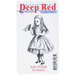 Deep Red Stamps - Cling Mounted Rubber Stamp - Alice Potion