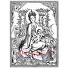Deep Red Stamps - Christmas - Cling Mounted Rubber Stamp - Madonna and Child