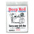 Deep Red Stamps - Cling Mounted Rubber Stamp - Sick Day