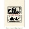 Deep Red Stamps - Christmas - Cling Mounted Rubber Stamp - Tickets to the Nativity