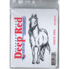 Deep Red Stamps - Cling Mounted Rubber Stamp - Majestic Horse