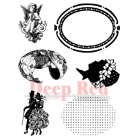 Deep Red Stamps - Cling Mounted Rubber Stamp - Create A Cameo