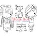Deep Red Stamps - Cling Mounted Rubber Stamp - Little Cuties Sunshine