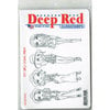 Deep Red Stamps - Cling Mounted Rubber Stamp - City Girls Casual Friday