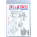 Deep Red Stamps - Cling Mounted Rubber Stamp - Journaling Sketches 1