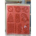 Deep Red Stamps - Christmas - Cling Mounted Rubber Stamps - Jolly Christmas