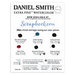 Daniel Smith - Extra Fine Watercolor - Sampler Dot Try It Card - Variety 2