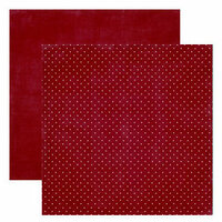 Dream Street Papers - Everyday Celebrations Collection by Dana Miron - 12x12 Double Sided Paper - XOXO, CLEARANCE