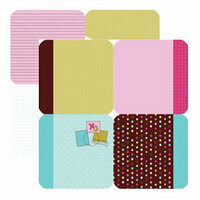 Dream Street Papers - Hugs -n- Kisses Collection by Natalie B. - 12x12 Die-Cuts - Squares, CLEARANCE