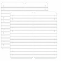 Dream Street Papers - Journaling Essentials Collection - 12x12 Die-Cuts - White Rectangles, CLEARANCE
