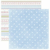 Dream Street Papers - Wonderland Collection - 12 x 12 Double Sided Paper - Let It Snow