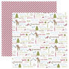 Dream Street Papers - Wonderland Collection - 12 x 12 Double Sided Paper - Sentiments, CLEARANCE