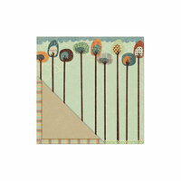Little Yellow Bicycle - Acorn Hollow Collection - 12 x 12 Double Sided Paper - Tallest Trees