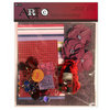 Deja Views - C-Thru - Art-C Collection - Ephemera Pack - Purple and Red