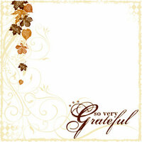 Deja Views - C-Thru - Little Yellow Bicycle - Autumn Bliss Collection - 12 x 12 Acetate Overlay with Foil - Grateful, CLEARANCE