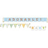 Deja Views - C-Thru - Little Yellow Bicycle - BabySaurus Collection - Mini Banners with Embossed Accents
