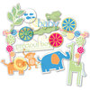 Deja Views - C-Thru - Little Yellow Bicycle - Baby Safari Boy Collection - Clear Cuts - Shapes