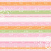 Deja Views - C-Thru - Little Yellow Bicycle - Baby Safari Girl Collection - 12 x 12 Glitter Paper - Girl Stripes and Swirls, CLEARANCE