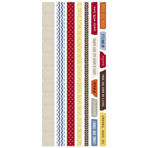 Little Yellow Bicycle - Feels Like Home Collection - Vellum Tape Strips