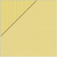 Deja Views - C-Thru - Little Yellow Bicycle - Generation Z Collection - 12 x 12 Double Sided Paper with Metallic Ink - Yellow Grunge Dot, CLEARANCE