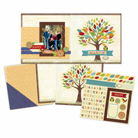 Deja Views - C-Thru - Little Yellow Bicycle - Hello Fall Collection - 12 x 12 Page Kit - Family Tree