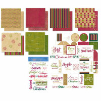 Deja Views - C-Thru - Sharon Ann Collection - Paper Packs  - Holiday Palette
