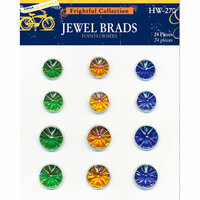 Deja Views - C-Thru - Little Yellow Bicycle - Frightful Collection - Halloween - Jewel Brads, CLEARANCE