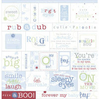 Deja Views - Sharon Ann Little Ones Collection - Boy - Vellum - Fresh Verse, CLEARANCE