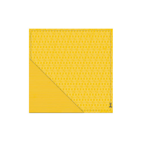 Little Yellow Bicycle - Makin' the Grade Collection - 12 x 12 Double Sided Paper - Cut Here