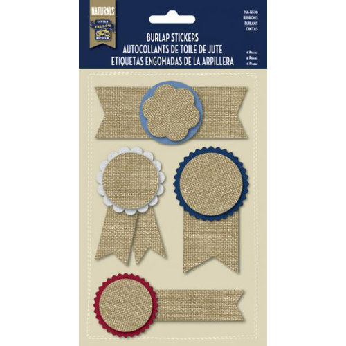 Naturals Collection - Burlap Stickers - Ribbons by Little Yellow Bicycle