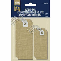 Little Yellow Bicycle - Naturals Collection - Burlap Tags