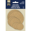 Little Yellow Bicycle - Naturals Collection - Cork Shapes - Zig-Zag Rounds