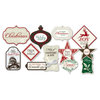 Little Yellow Bicycle - Once Upon a Christmas Collection - Tags with Embossed Accents and String