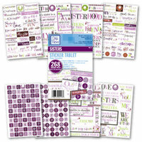 Deja Views - Sticker Tablet - 268 Adhesive Pieces - Sisters, CLEARANCE