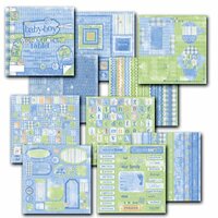 Deja Views Sharon Ann Collection Paper and Pieces Tablet - Baby Boy