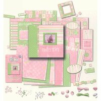 Deja Views - Sharon Ann Collection - 8x8 Album Kit - Baby Girl