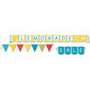 Deja Views - C-Thru - Little Yellow Bicycle - Sweet Summertime Collection - Mini Banners with Embossed Accents