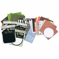 Die Cuts with a View - Accordian Fold 580 Piece Tin Album Kit