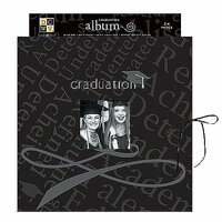 Die Cuts With a View - 8 x 8 Gift Album - Printed - Graduation, CLEARANCE
