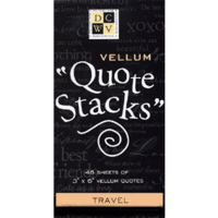 Die Cuts With a View - Vellum Quote Stacks - Travel