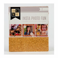 Die Cuts with a View - Insta Photo Fun Collection - Cork Stack - 12 Sheets
