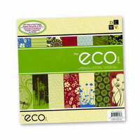 Die Cuts with a View - The Eco Collection - Textured Paper Stack - 12 x 12