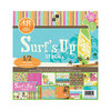 Die Cuts with a View - Surf's Up Collection - Glitter Paper Stack - 12 x 12